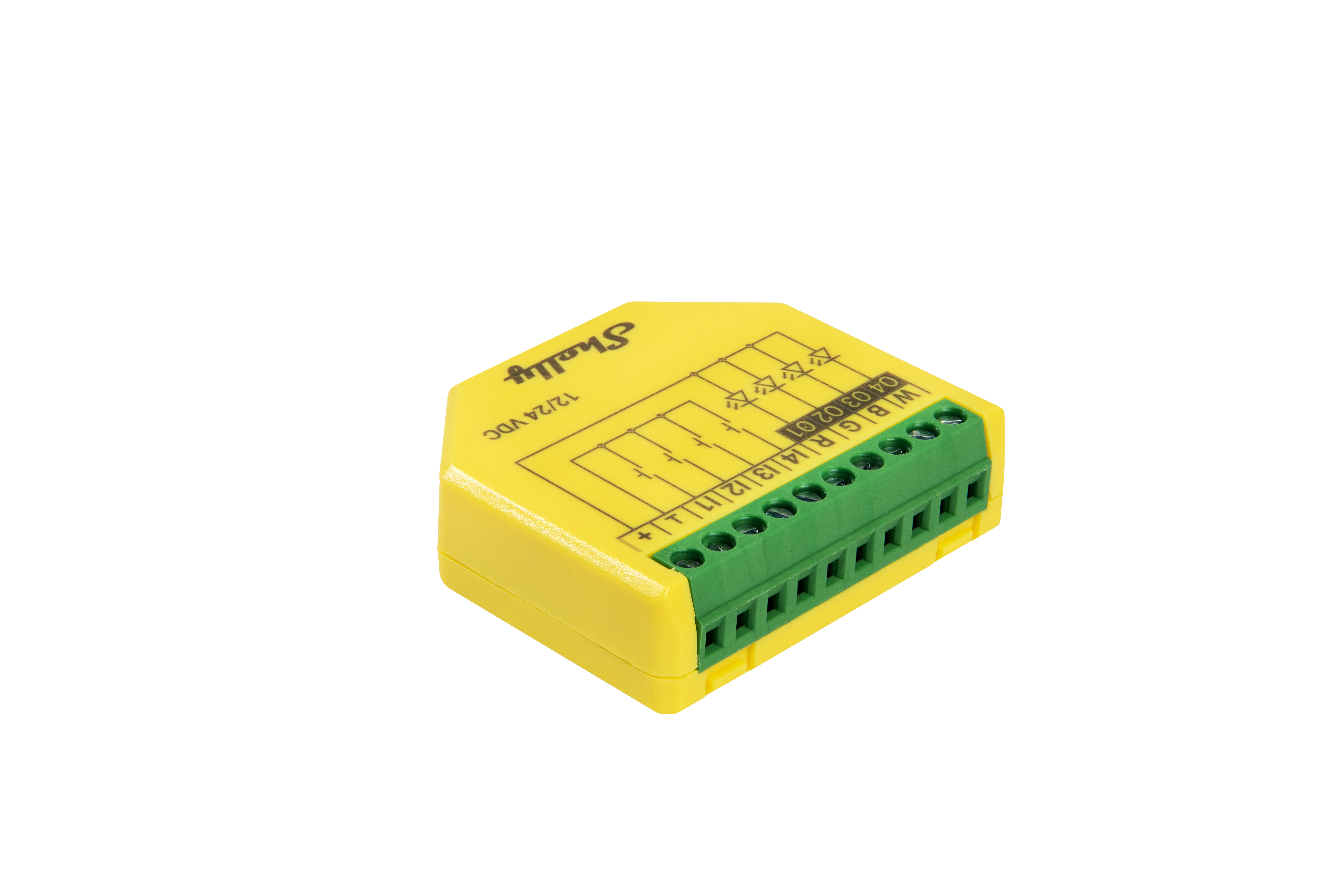 Shelly Plus RGBW PM Versatile RGBW Controller Designed For Effortless Control Of Any LED Strips